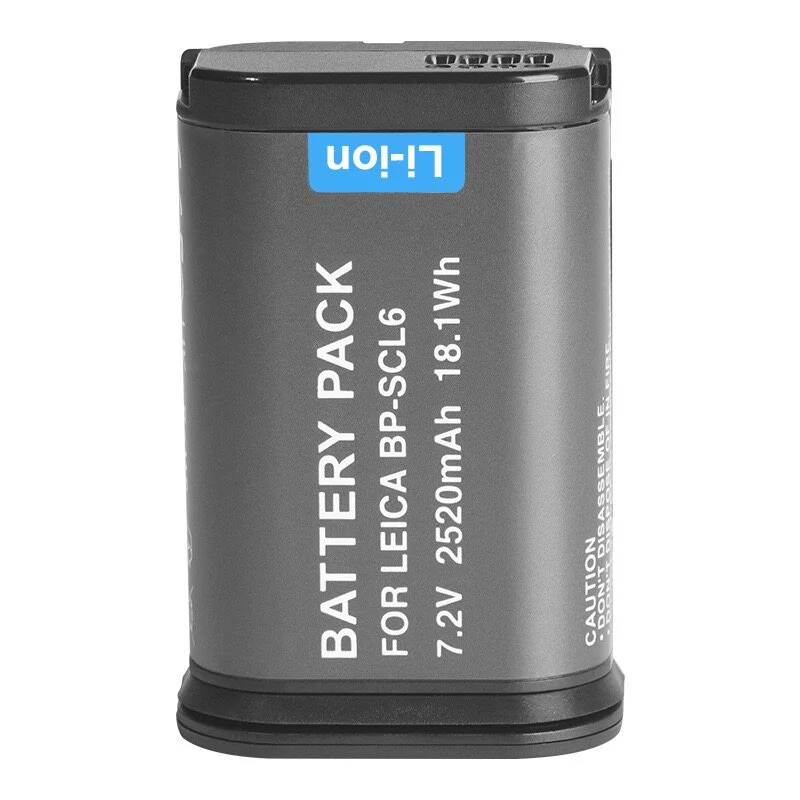 BP-SCL6 Replacement Battery for Leica Camera Q2 Q3 SL2 SL2S 19 531