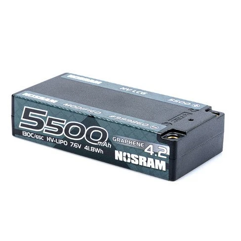 Nosram Accu Lipo Shorty LCG HV Graphene 4.2 7.6V 5500mAh 130C