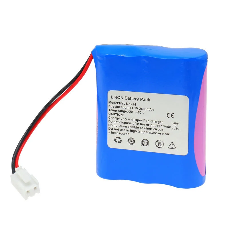 HYLB-1994 Replacement Battery for Biocare iE101 iE300 ECG Machine | 11.1V 2600mAh 02030046