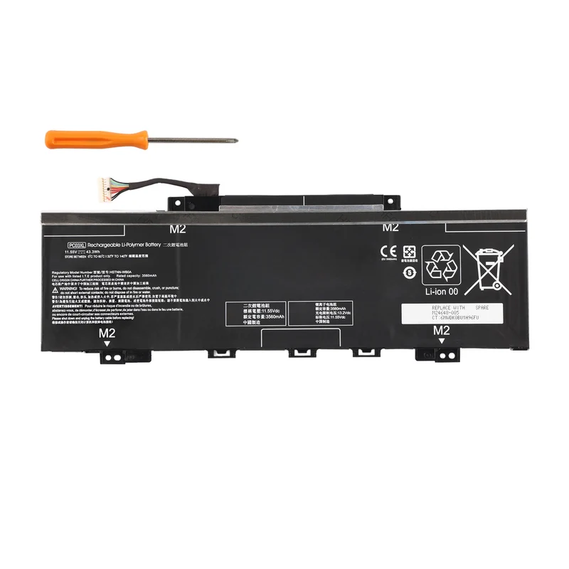 PC03XL Laptop Battery for HP Pavilion Aero 13 x360 14 15 Envy EliteBook