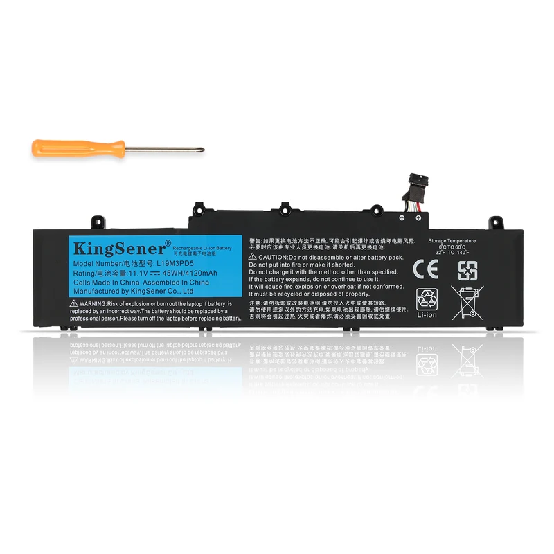 L19M3PD5 Battery for Lenovo ThinkPad E14 Gen 3 — 11.1V 45Wh Li-poly