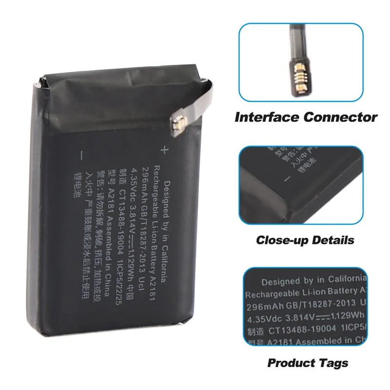 A2181 Battery For Apple Watch Series 5 / SE 44mm