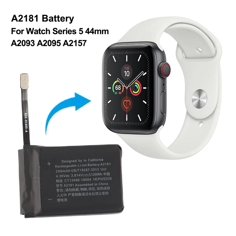 A2181 Battery For Apple Watch Series 5 / SE 44mm