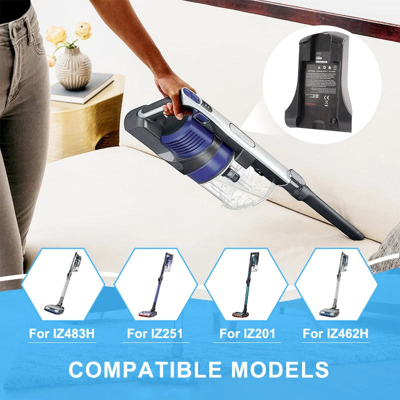 XSBT750 XSBT700 Battery For Shark XSBT750 Cordless Vacuum 25.2V 3.0Ah