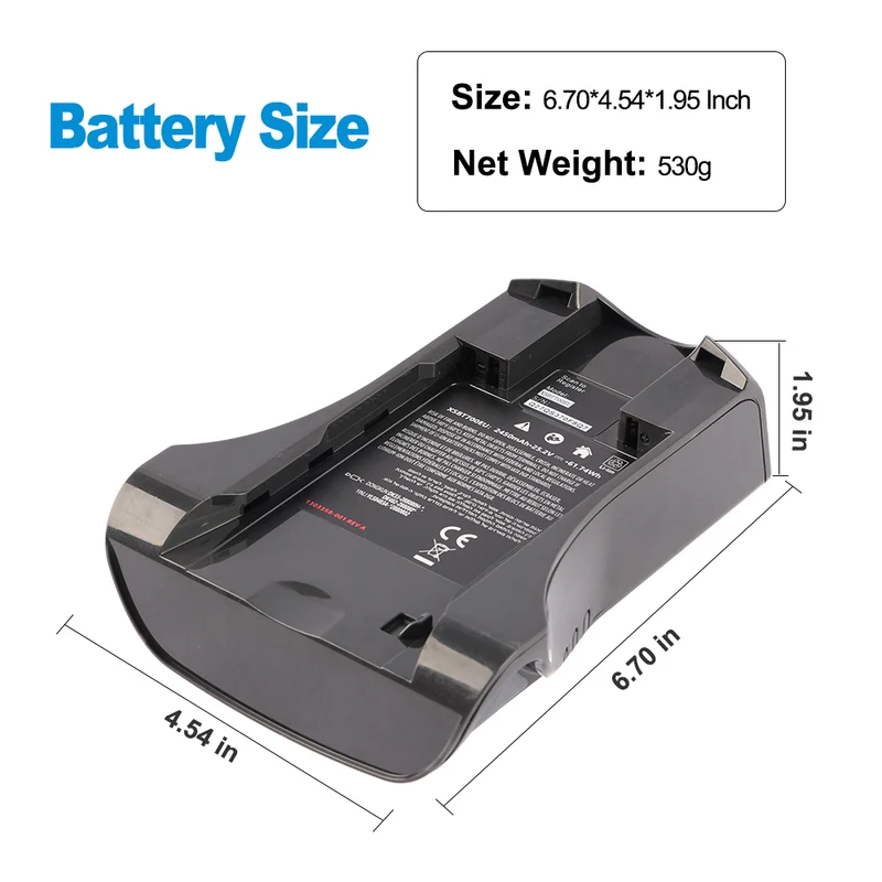XSBT750 XSBT700 Battery For Shark XSBT750 Cordless Vacuum 25.2V 3.0Ah