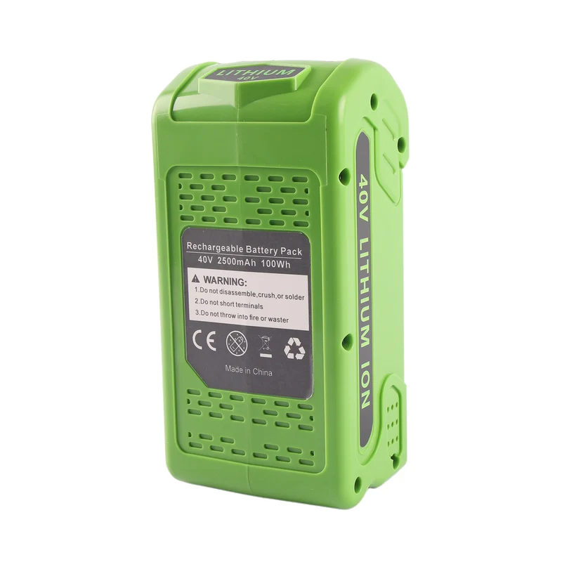 Greenworks 40V Battery for Leaf Blower Hedge Trimmer Pole Saw & All 40V Cordless Tools