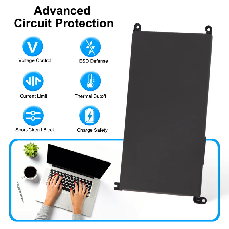YKG3C Laptop battery For DELL Chromebook 3110 2-in-1/3110 0RF9H3 RF9H3