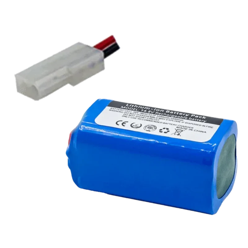 Batterie Lithium 14.8V 14.4v 2600mAh 4S1P pour Aspirateur Robot – Li-ion avec BMS