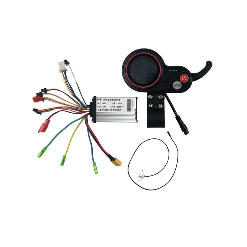 Kit Contrôleur Display Câble Afficheur 48V 500W MR100 pour Trottinette Électrique