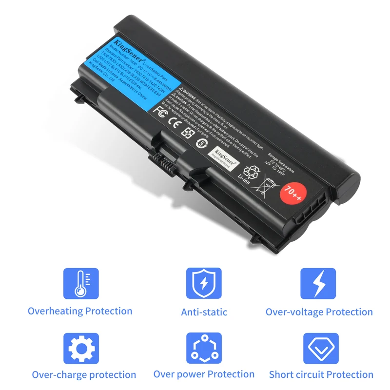 T430 94WH Laptop Battery for Lenovo ThinkPad T430I T530 T530I W530 SL430 SL530 L430 L530 45N1104 | US Stock
