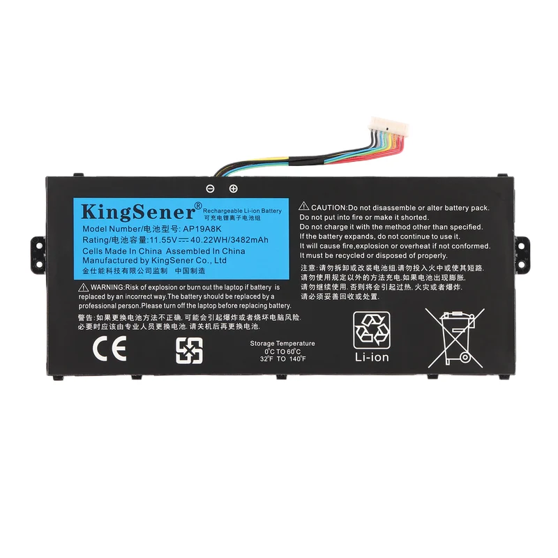 AP19A8K Laptop Battery For Acer Chromebook Spin 311 CP311-1H CP311-1HN Series | US Stock