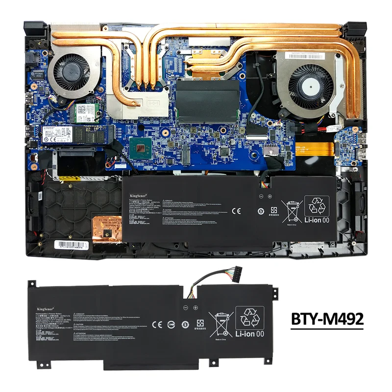 BTY-M492 Laptop Battery For MSI Pulse GL66 11UDK-255VN 11UEK-016AU 11UCK-200XPL GL76 Katana GF66 GF76 11UD 11UE