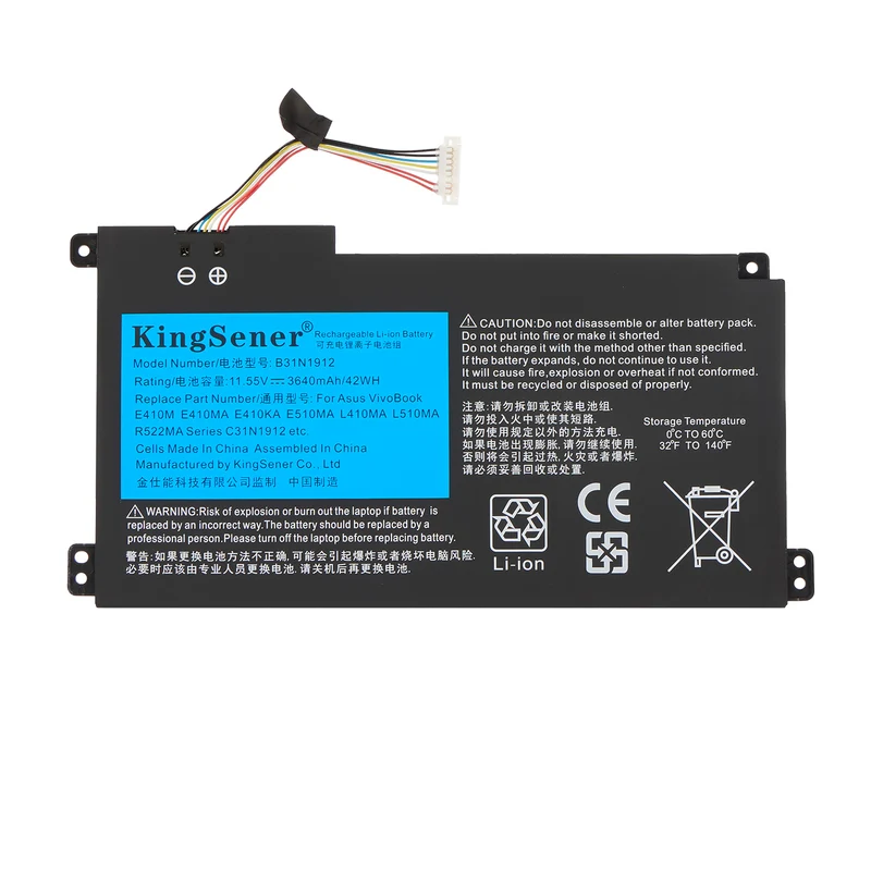 B31N1912 Battery For ASUS VivoBook 14 E410MA L410MA Series | US Stock