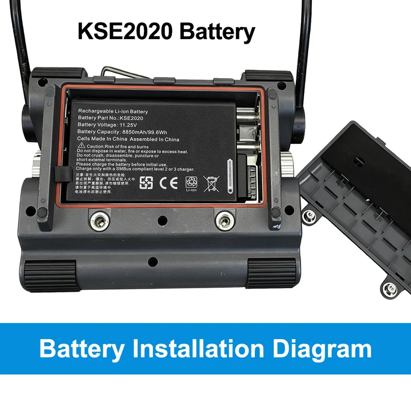 KSE2020 Smart Battery Pack for GE Datex-Ohmeda ME202 — 11.25V 99.6Wh