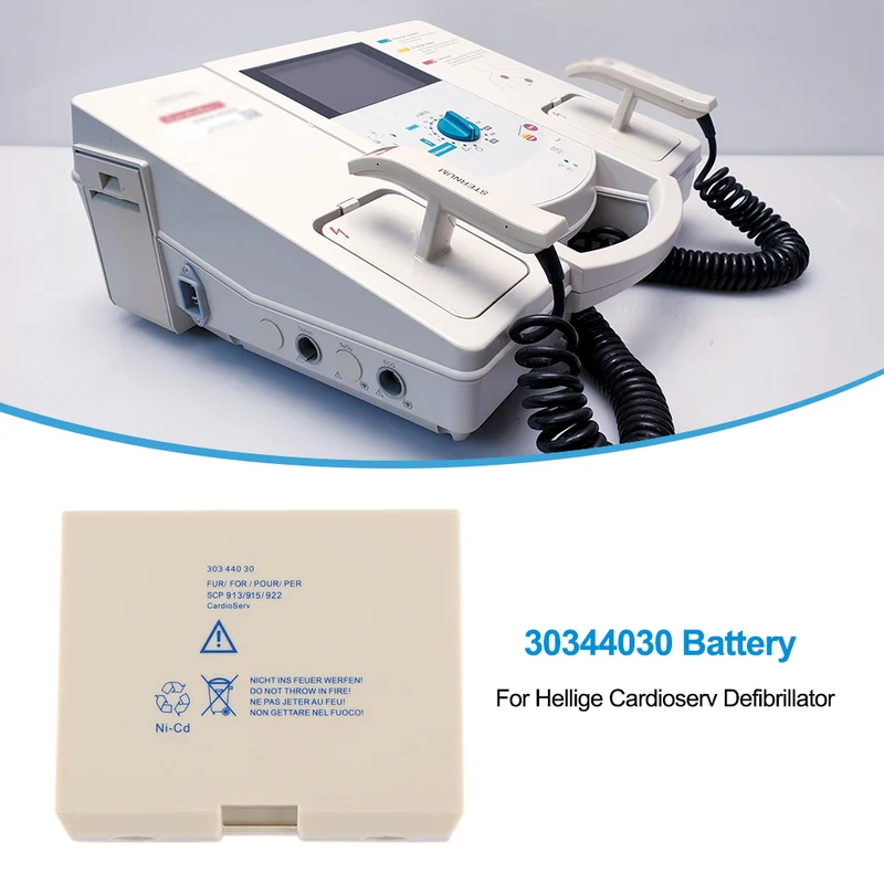 30344030 SCP913 SCP915 Battery For GE Hellige Cardioserv Defibrillator