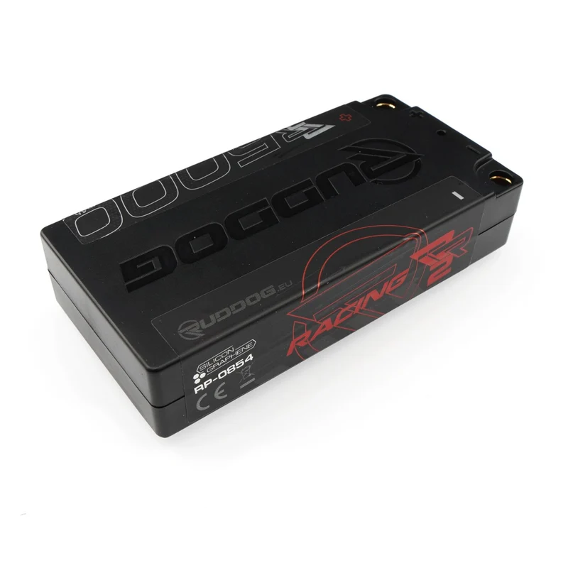 Ruddog Racing Accu Lipo RR2 2S 5000mah 7.6v HV 150C Shorty LCG RP-0854