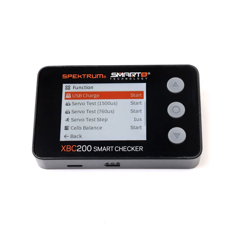 Spektrum Testeur de Batterie + Servos Smart XBC200