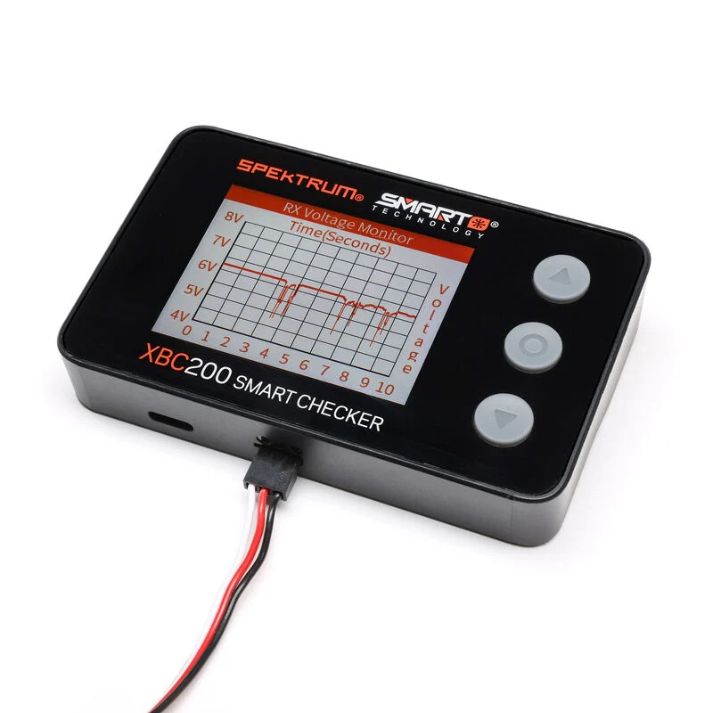 Spektrum Testeur de Batterie + Servos Smart XBC200