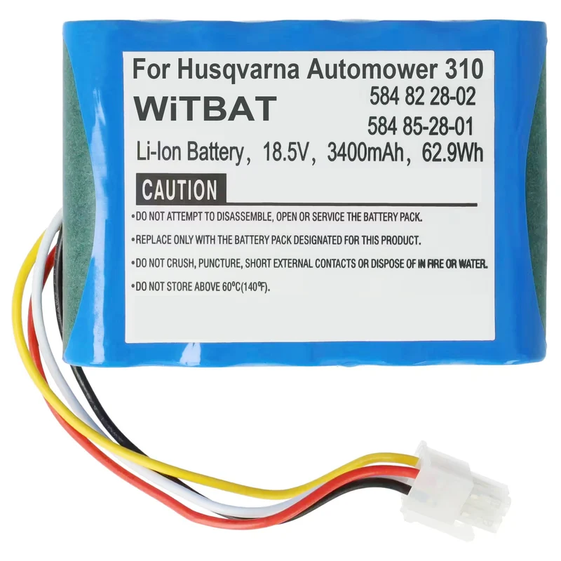 5848228-01 Replacement Battery For Husqvarna Automower 310 Gardena R100Li Lawn Robot