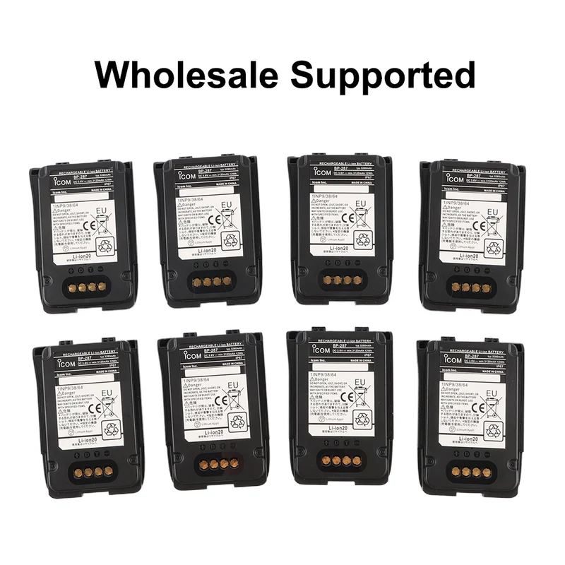 BP-287 Replacement Battery For Icom IC-R15 Two-Way Radios
