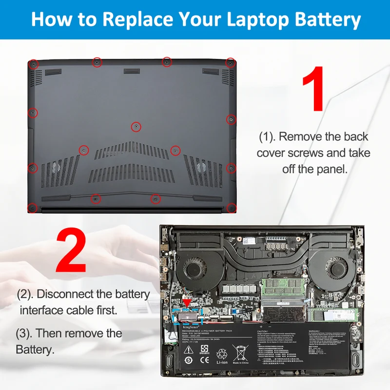 GAG-J40 Replacement Battery For Gigabyte Aorus Gaming Series X7 Dt V6 V8 | EU Stock