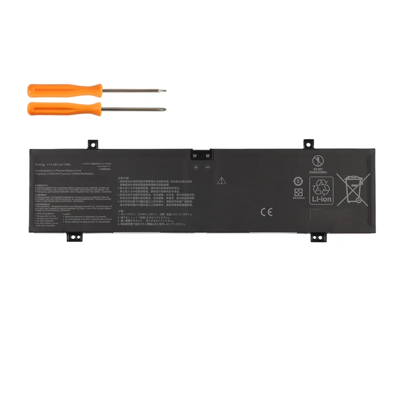 C41N2302 Laptop Battery For ASUS ROG Zephyrus G14 GA403 GA403U GA403W GA403UI