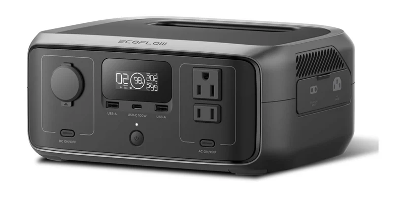 EcoFlow RIVER 3 Portable Power Station 245Wh, 300W AC Output, 600W X-Boost