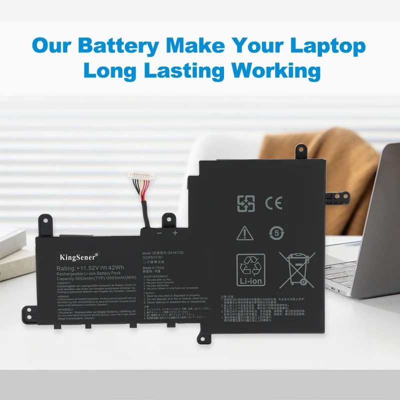 ASUS VivoBook S15 S530F Laptop Battery Replacement-Compatible B31N1729