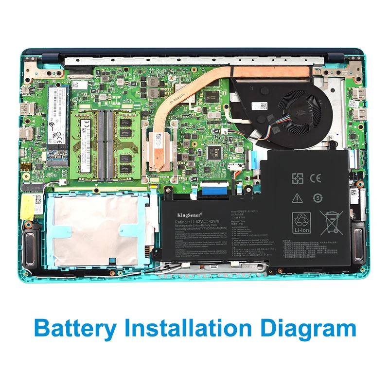ASUS VivoBook S15 S530F Laptop Battery Replacement-Compatible B31N1729