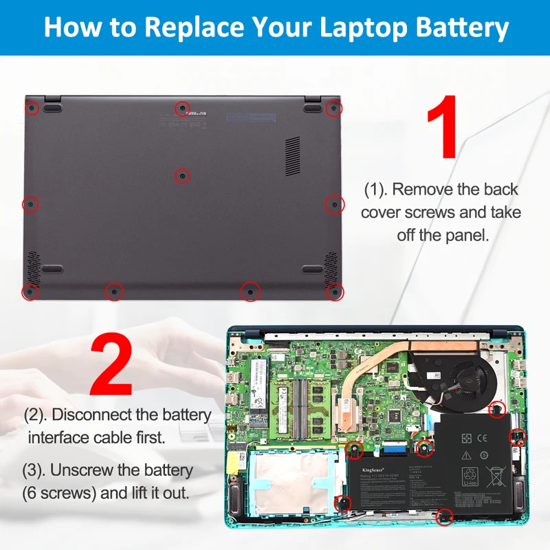 ASUS VivoBook S15 S530F Laptop Battery Replacement-Compatible B31N1729