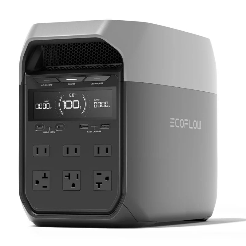EcoFlow DELTA 3 Portable Power Station 1024Wh 1800W AC Output