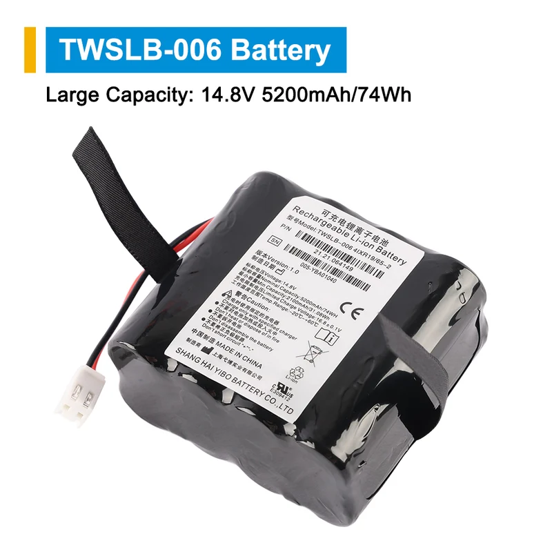 Replacement TWSLB-006 Battery for EDAN F6 F6-3P