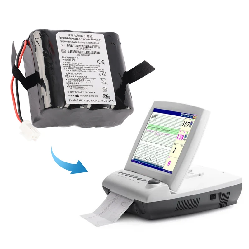 Replacement TWSLB-006 Battery for EDAN F6 F6-3P