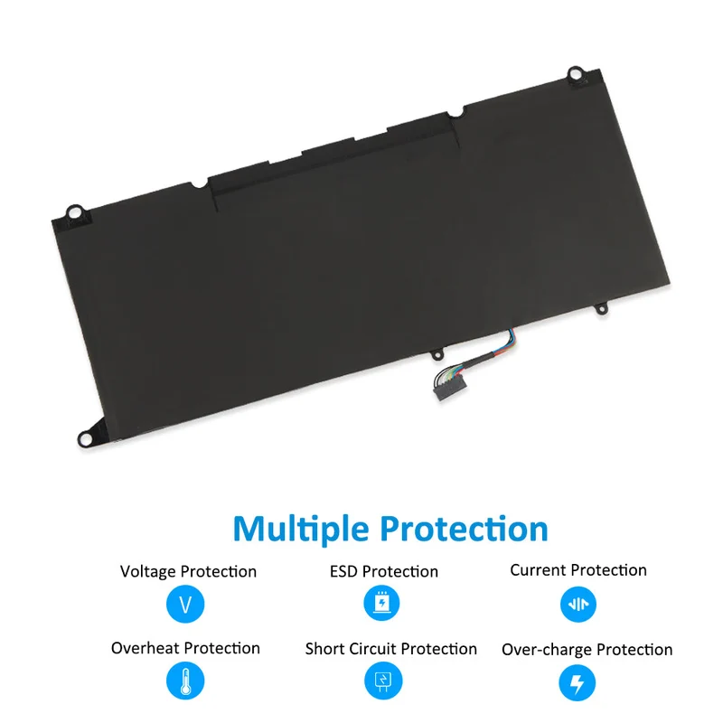 PW23Y Battery for Dell XPS 13 9360 — 7.6V 60Wh