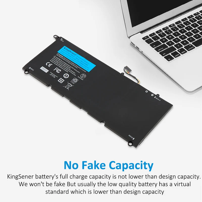 PW23Y Battery for Dell XPS 13 9360 — 7.6V 60Wh