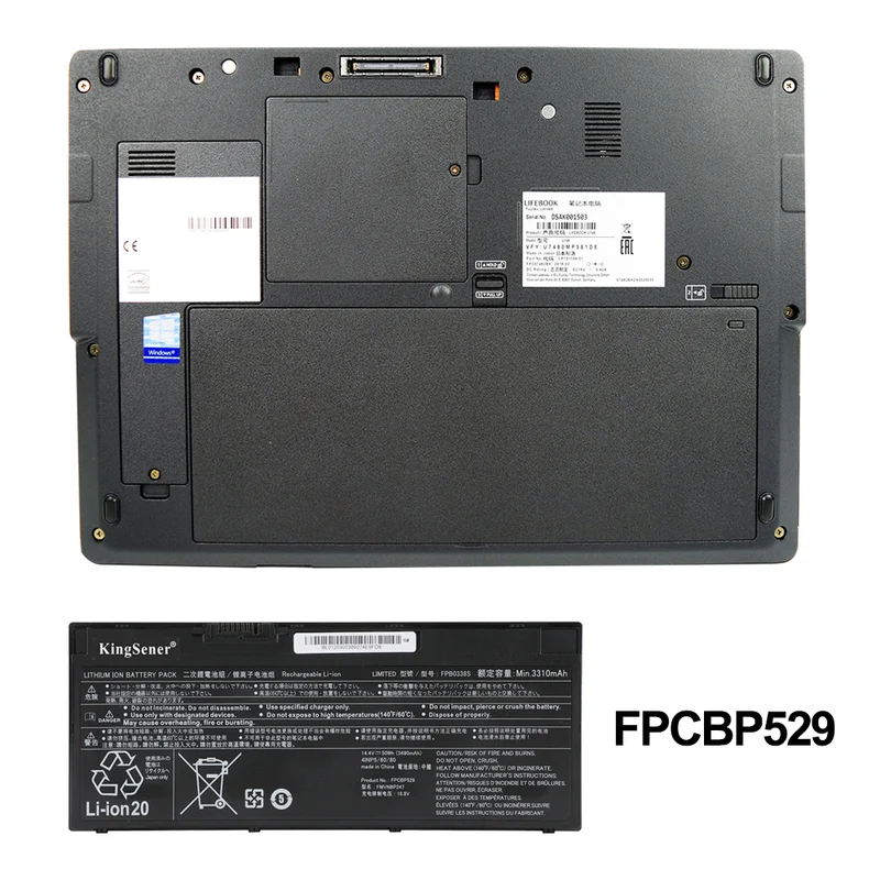 Fujitsu LifeBook E549 Laptop Battery Replacement-Compatible FPB0338S