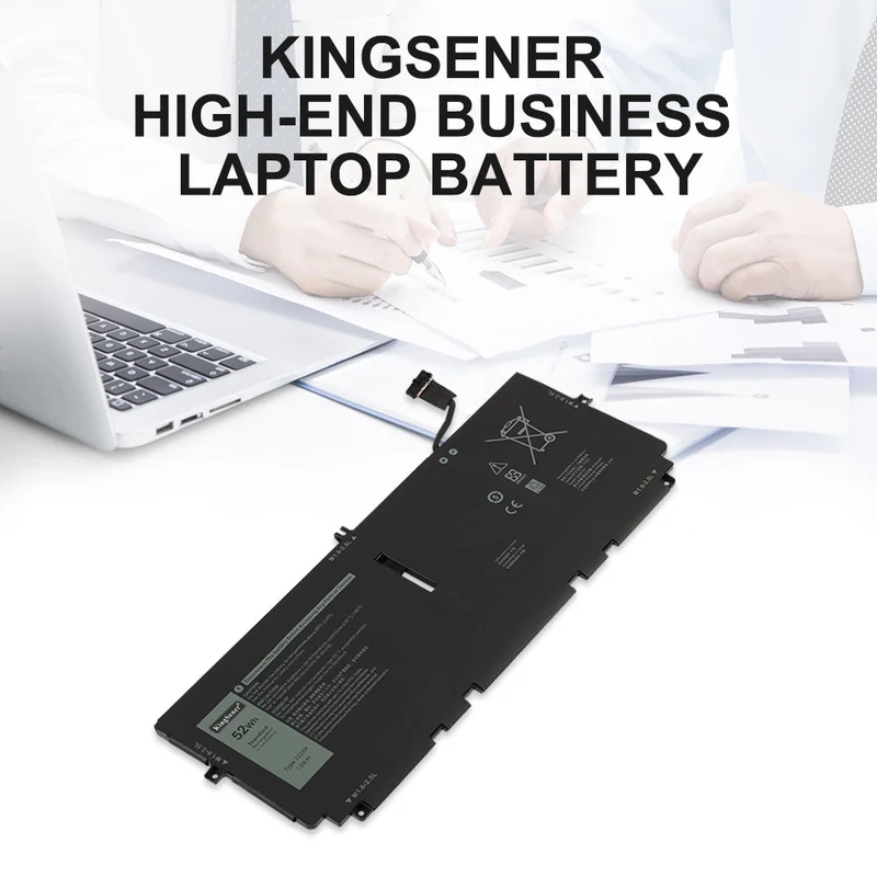722KK Laptop Battery For Dell XPS 13 9300 9310 9380 Series P117G P117G001 P117G002 2XXFW FP86V WN0N0 52WH | KingSener