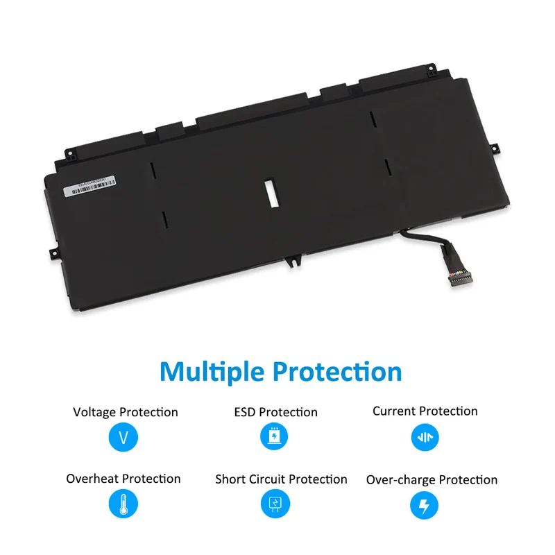 722KK Laptop Battery For Dell XPS 13 9300 9310 9380 Series P117G P117G001 P117G002 2XXFW FP86V WN0N0 52WH | KingSener