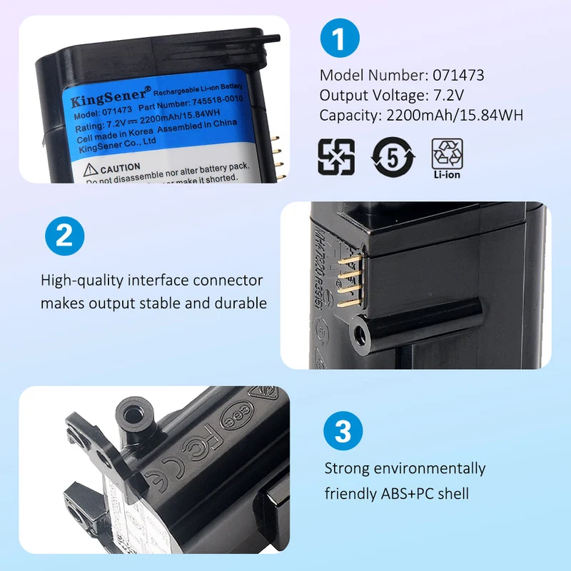 071473 071471 745518-0010 Bluetooth Speaker Battery for Bose SoundLink Revolve