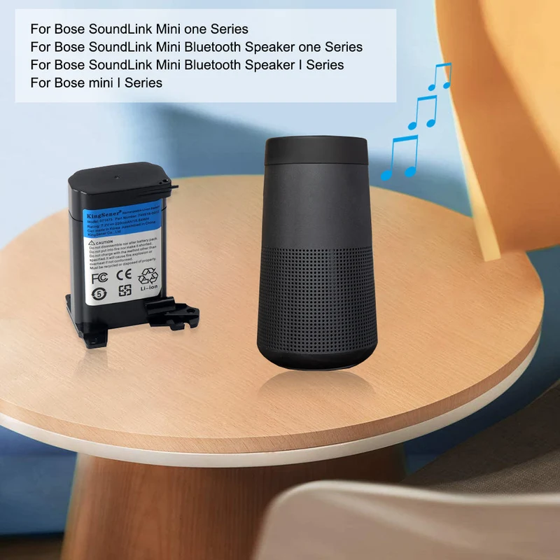 071473 071471 745518-0010 Bluetooth Speaker Battery for Bose SoundLink Revolve