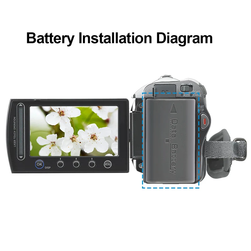 BN-VF823 BN-VF808U Replacement Camera Battery For JVC GZ-HM400 MG330 7.4V