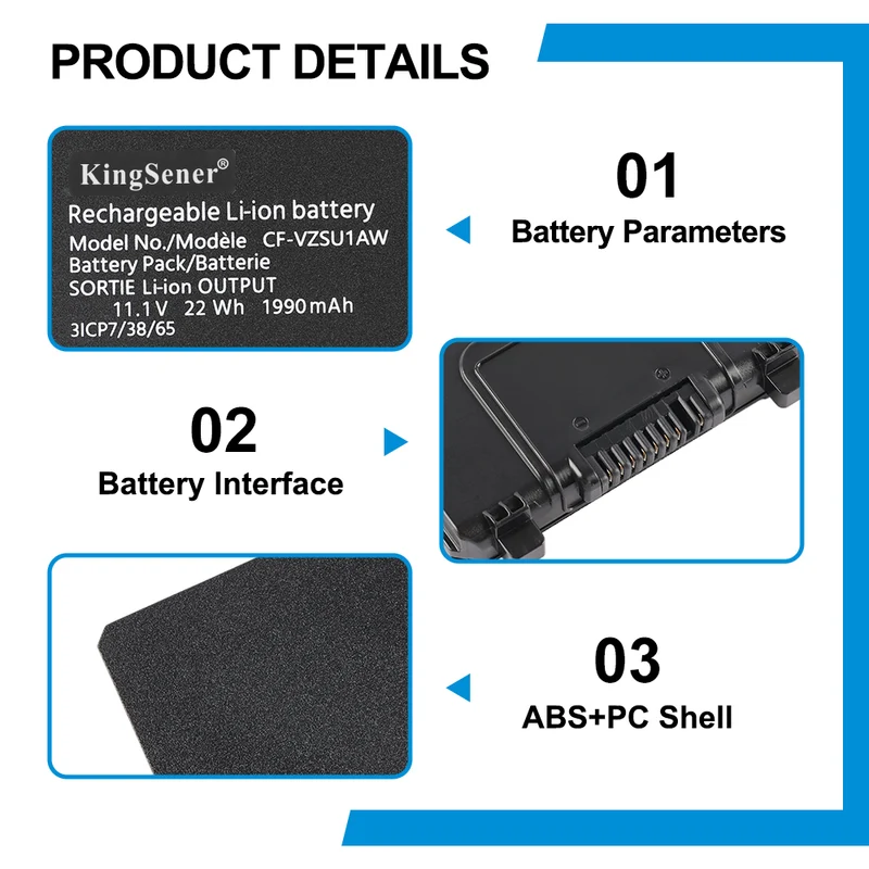 CF-VZSU1AW Laptop Battery For Panasonic Toughbook CF-33 CF-33X
