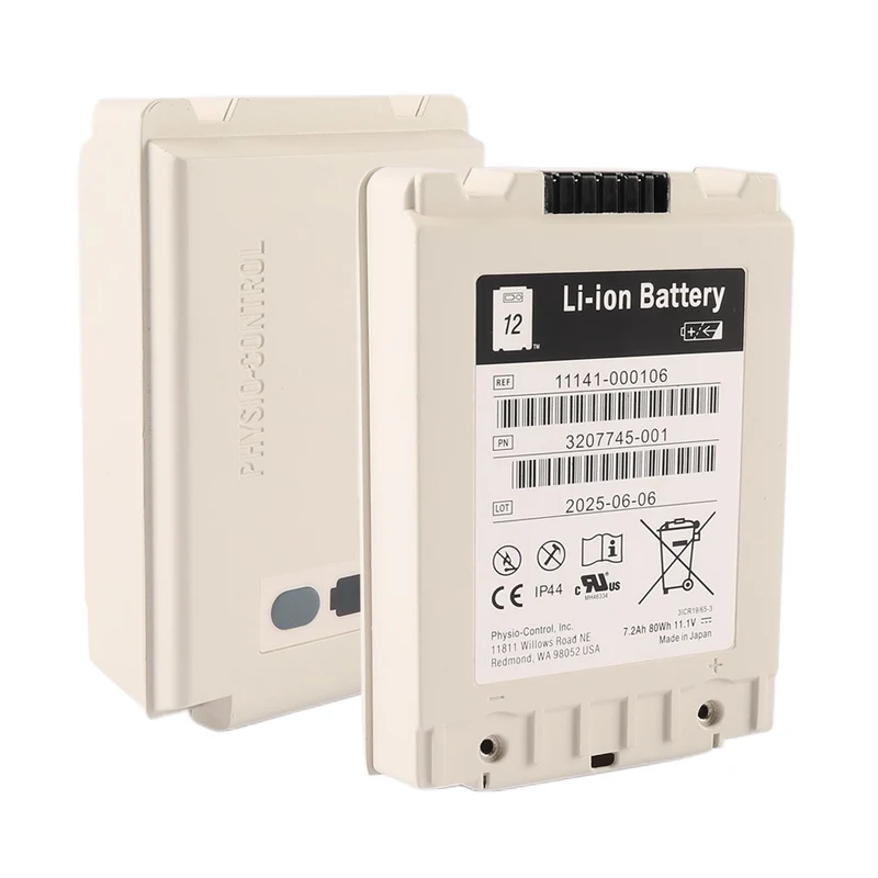 Physio Control LifePak 12 Defibrillator Battery 11141-000106 3207745-001