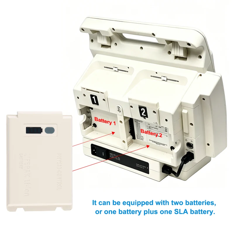 Physio Control LifePak 12 Defibrillator Battery 11141-000106 3207745-001