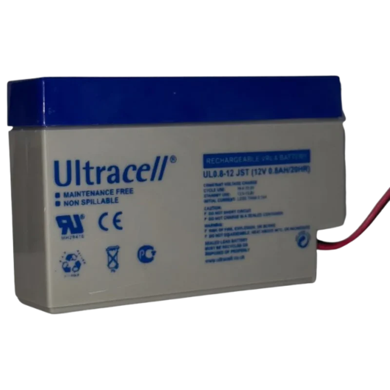 Batterie AGM plomb étanche FP12-0.8 (JST) 12 Volts 800mAh