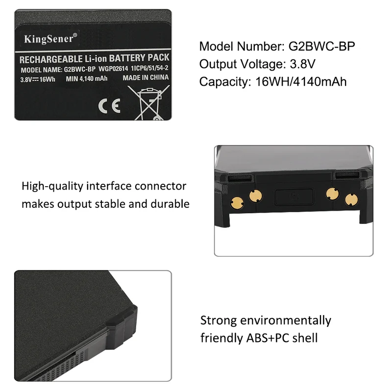 V300 For Motorola Body Camera Spare Battery 4140mAh