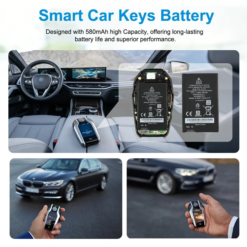 Battery for BMW Display Key | MKD35UP 5/7 Series X3 X5 X6 i8
