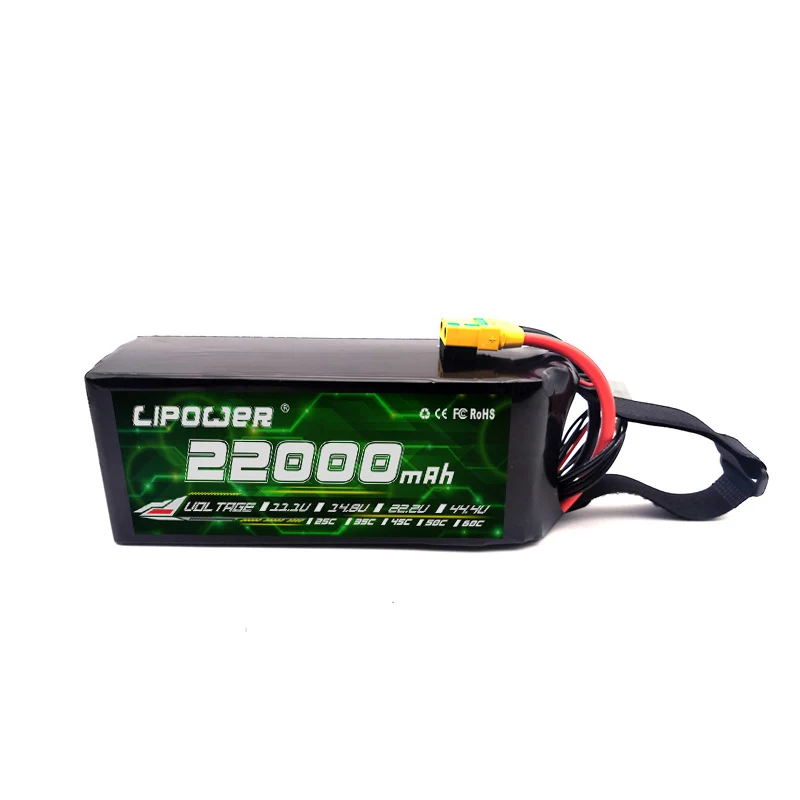 22000mAh Replacement Lipo Batteries for RC airplanes 25C/35C/60C