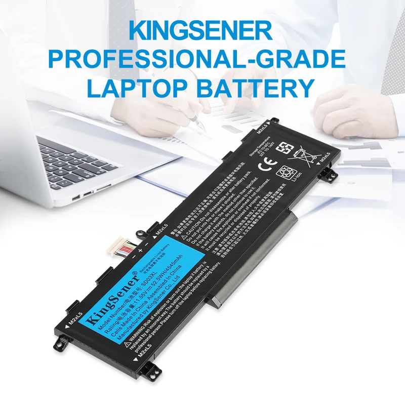 SD03XL Battery for HP Omen 15-EK 15-EN 2020 HSTNN-OB1R 11.55V 52.5Wh