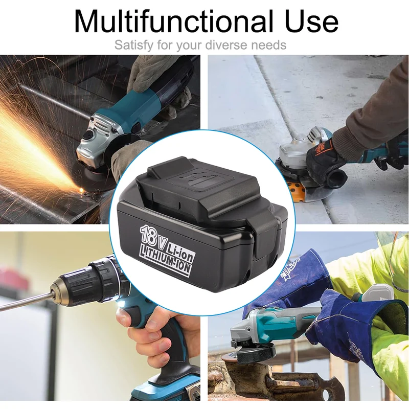 MT1850 Replacement Battery For Makit 18V 6000mAh Power Tool